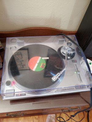 My Audio Technica lp 120 that Mike fixed