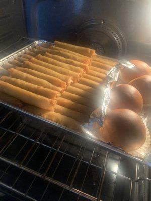 Yummy Lumpia and Hum Bao from Cristy's Lumpia and More.