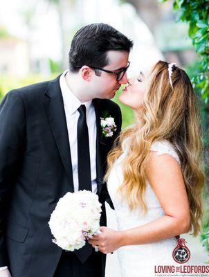 Wedding Portrait Session at Long Beach Art Museum