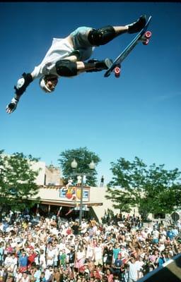 Tony Hawk high over The Wright Life 1986Fright