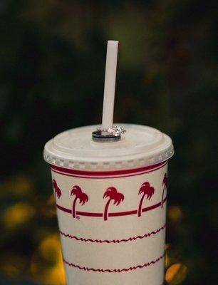 My one non-negotiable was having In-n-Out at our wedding, so when I saw this pic from Sarah, I fell in love!