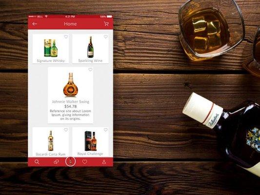 Order with Sip Liquor Delivery App.