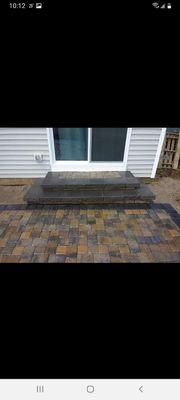 Paver patio