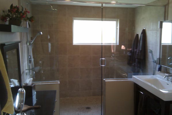 Remodeled bathroom.