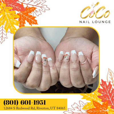 We want you to leave with contented nails and a contented grin!