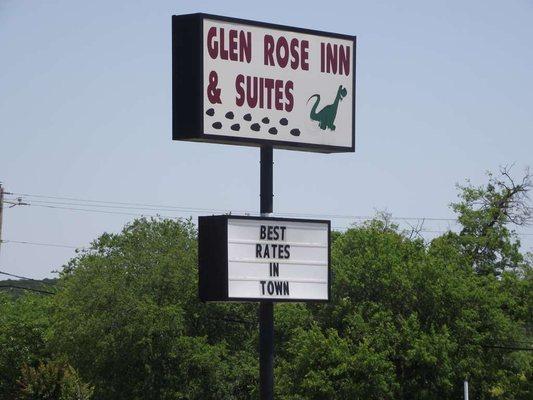 Glen Rose Inn Exterior Sign