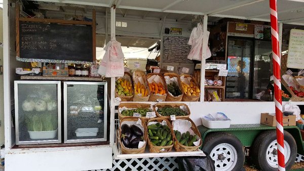 Crazy Lady Produce Stand