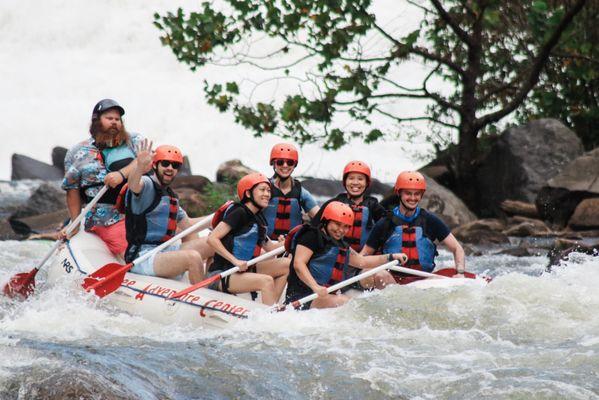 White water rafting