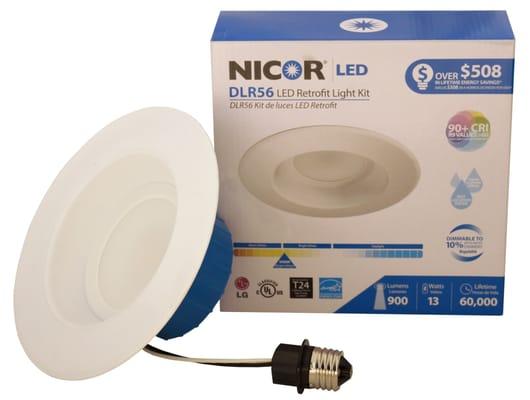 NICOR LED Recessed Downlight with Box - 5 Year Warranty