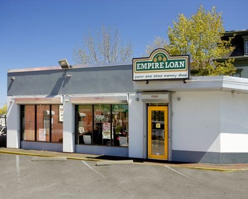 Empire Loan in Providence has 2 locations. This is our store at 358 Broad St. and features plenty of free parking!