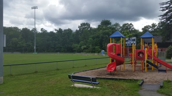 Playground next to Baseball Field