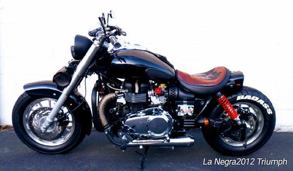 Motorcycles: 79 Kawasaki Kz1000, 2012 Triumph & 1983 Rigid Sportster.