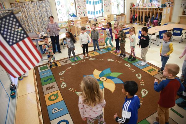 Shoally Creek Elementary School Students Enjoying Class