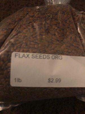 1 pound organic flaxseeds