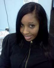 Sew - in weave