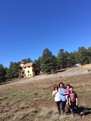 The Guest Wing at the Flying Horse Ranch Flagstaff AZ.