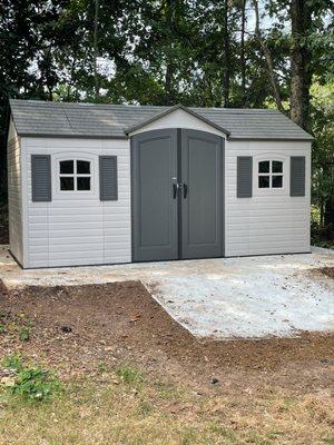 Completed Shed