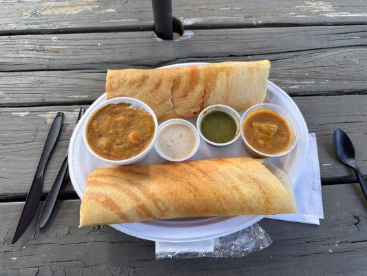 Amazing Masala Dosa!