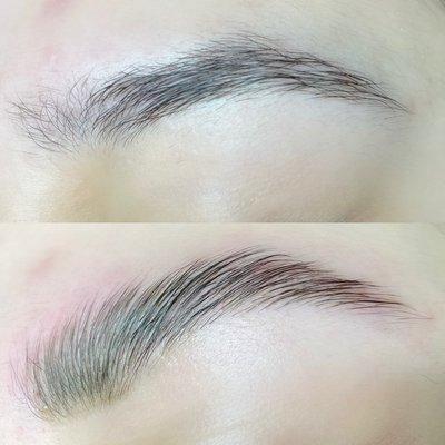 Brow lamination