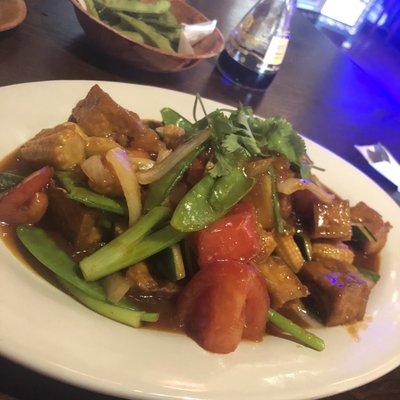 Sweet and K7. Sweet & Sour Thai Style VEGAN TOFU