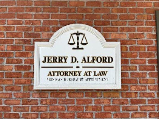 Jerry Alford Attorney at Law