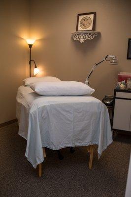 Comfortable, private treatment rooms!