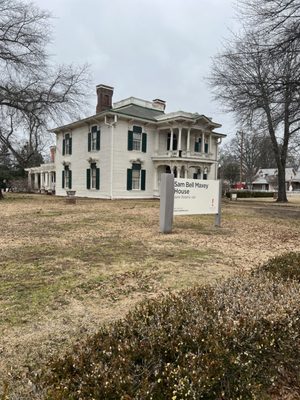 Sam Bell Maxey house front view