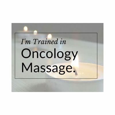 If you are a cancer patient or survivor, you may still be able to receive massages. Contact me for info.