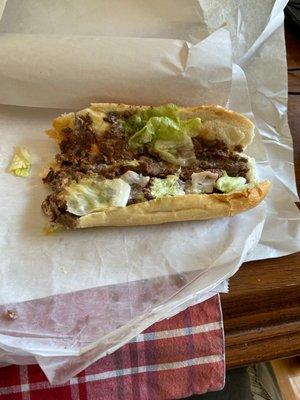 This is the most pathetic excuse for a cheese steak I have ever seen!