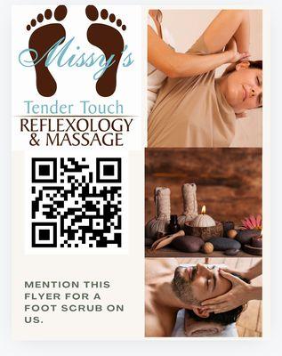 Use the QR code to schedule your massage appointment today!