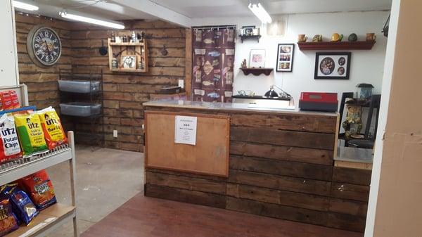 This is our shop. It still needs a little work done, but we are open for business