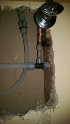 Pex repipe