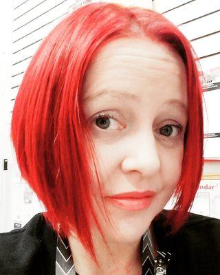 Bright Red done by Ciara