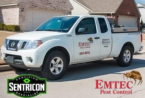 Oklahoma's first certified Sentricon dealer.