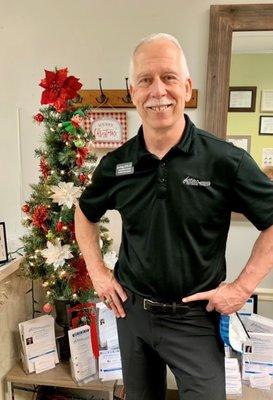 Happy Holidays from Jim King, our Partner and clinic director!