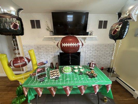 Super Bowl Theme Party