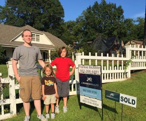 The Derrick Family recently closed on their new home with the help of JMR's realtor Jamie Clayton and they are excited about ...