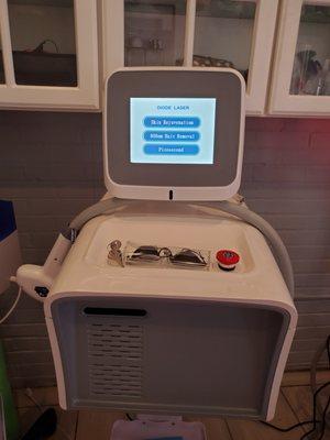 Macro Channel Diode Laser Hair Removal System