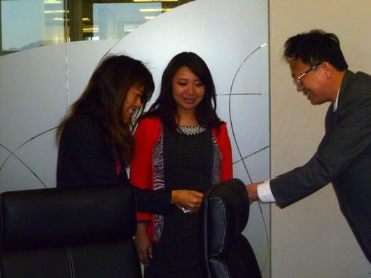 Bd. of Equalization Member Fiona Ma meets Chinese Delegation at Green & Green