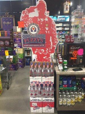 Fuzzy's Limited Edition Indy 500 Vodka Bottle. We have bottles signed by Ed Carpenter and Spencer Pigot available!