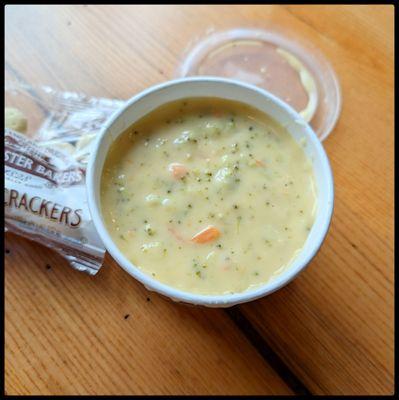 Broccoli Cheddar soup