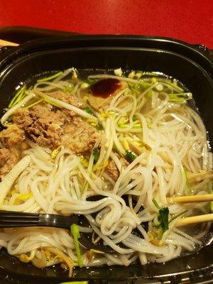 Noodle soup...pho