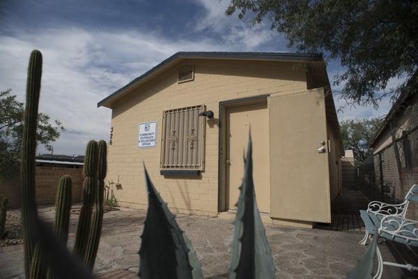 Community Ministries and Volunteer office at 326 W. 28th Street, Tucson, AZ 85713