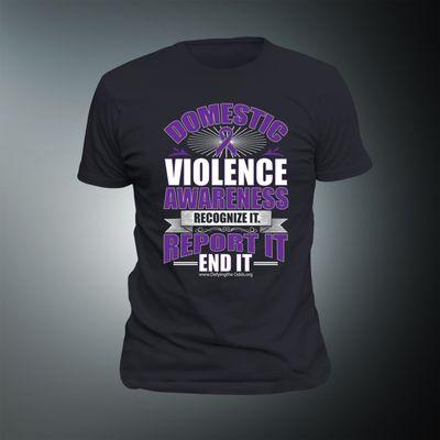 Our Domestic Violence Awareness Shirts - 2017