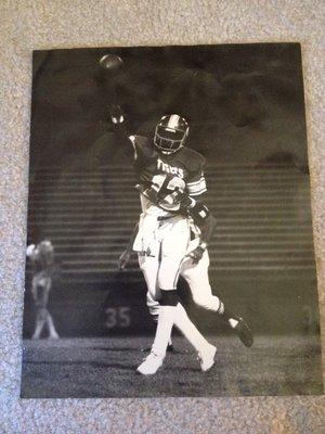 San Jose Tigers- Semi Professional Football National Champs 1978. That's me, Quarterback.