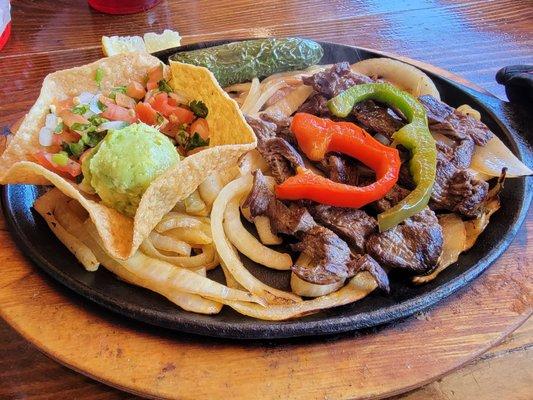 Lunch Fajitas - available 7 days a week