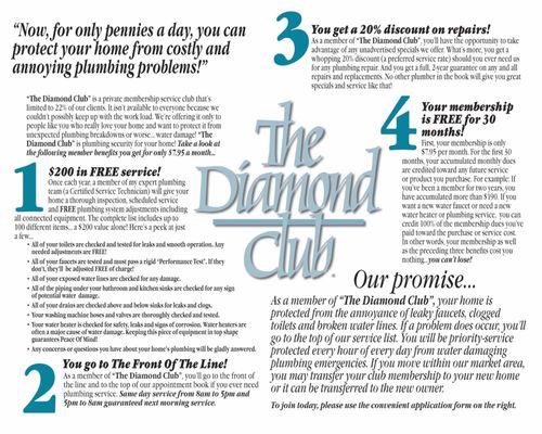 Become a Diamond Club member and save!