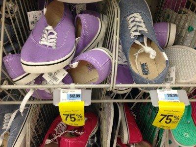 Shoes are $5.