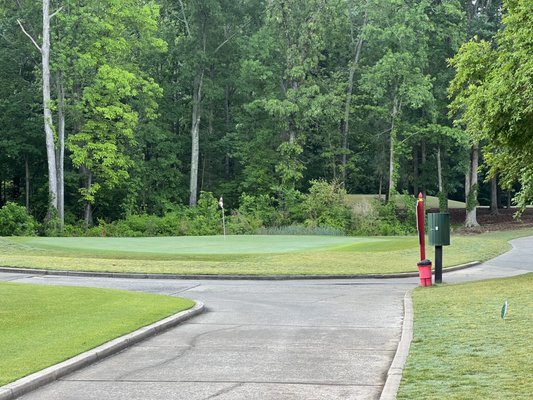 chipping practice area