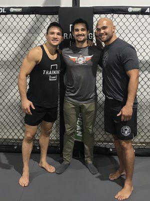 Michael Chandler and Robbie Lawler: Future Bellator and UFC hall of fame fighters respectively